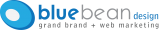Blue Bean Design Logo