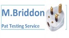 M Briddon Pat Testing Service Logo