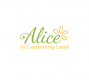 Alice In Gardening Land Logo