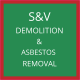 S&v Demolition Ltd Logo