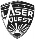Laser Quest & The Rock Logo