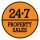 247 Property Sales Logo 247 Property Sales Logo