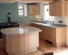 veneered oak kitchen made and installed by us