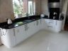 Kitchen worktops supplied along with doors and handles and lighting