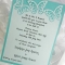 Flat invitation from Butterflies collection