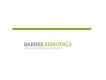 Barnes Removals Logo