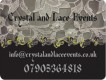 Crystal And Lace Events