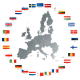 European Removals Man And Van Europe. Logo