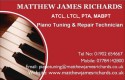 Matthew James Richards Piano Tuning And Repair Technician Logo