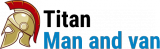 Titan Man And Van Logo