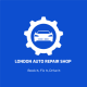 London Auto Repair Shop Logo