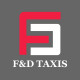F & D Taxis Bracknell Logo