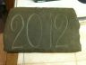 Stone carved date stone