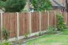 fencing with concrete posts