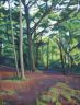 'Park Bank Wood 1'  oil on canvas