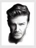 David Beckham in Graphite