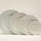 Oxford round plates in lubiana porcelain