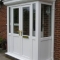 PVCu Porch With GRP Roof