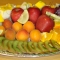 Fresh summer fruit platter