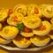 Freshly baked mini quiche selection