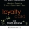 Loyalty Cards - Designed and Printed