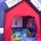 Soft play outside in an inflatable marquee