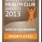 Health Club Awards 2013 finalist