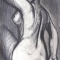 Woman Turning Her Back - Female Nude